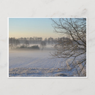 winterlandschap briefkaart