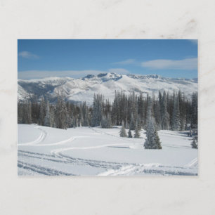 Winterlandschap Briefkaart