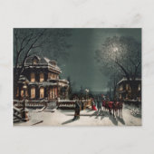  winterlandschap briefkaart (Voorkant)