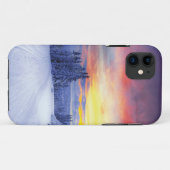 Winterlandschap Case-Mate iPhone Case (Achterkant (horizontaal))