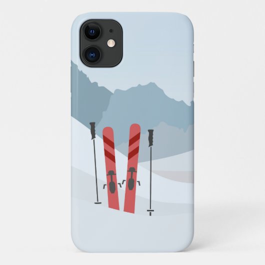 Winterlandschap Case-Mate iPhone Case (Achterkant)