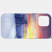 Winterlandschap Case-Mate iPhone Case (Achterkant (horizontaal))