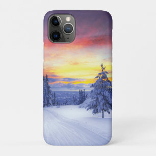 Winterlandschap iPhone 11 Pro Hoesje