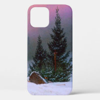 Winterlandschap Caspar David Friedrich