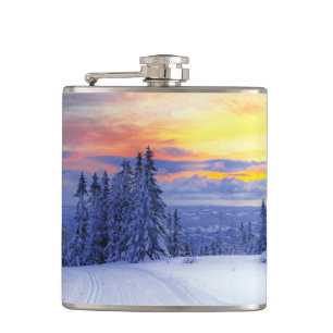 Winterlandschap Heupfles