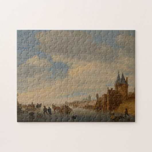 Winterlandschap in Arnhem | 1653 Legpuzzel (Horizontaal)