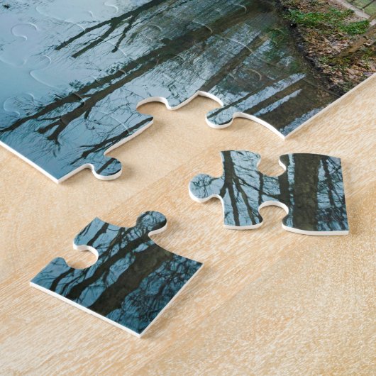 Winterlandschap Legpuzzel (Zijkant)