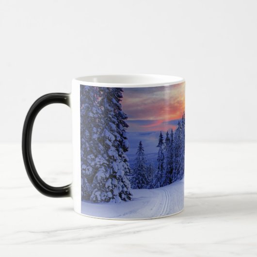Winterlandschap Magische Mok (Links)