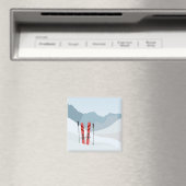 Winterlandschap Magneet (Insitu (Vaatwasser))