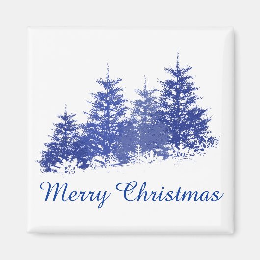 Winterlandschap Magneet (Voorkant)
