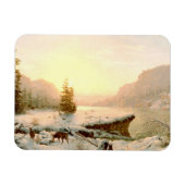 Winterlandschap Magneet (Horizontaal)
