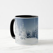 Winterlandschap Mok (Voorkant links)