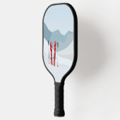 Winterlandschap Pickleball Paddle (Links)