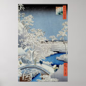 Winterlandschap Poster (Voorkant)