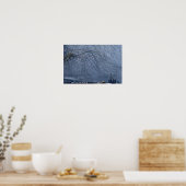 Winterlandschap poster (Keuken)