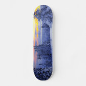 Winterlandschap Skateboard (Voorkant)