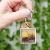 Winterlandschap Sleutelhanger (Hand)