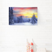 Winterlandschap Spandoek (Insitu)