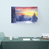 Winterlandschap Spandoek (Beurs)