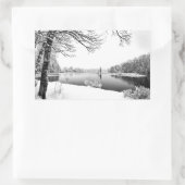 winterlandschap stickers (Tas)