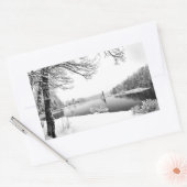 winterlandschap stickers (Envelop)