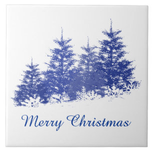 Winterlandschap Tegeltje