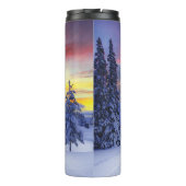 Winterlandschap Thermosbeker (Achterkant)