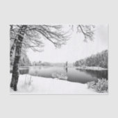 winterlandschap-tissuepapier tissuepapier (Voorkant)