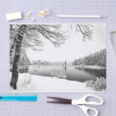 winterlandschap-tissuepapier tissuepapier (Craft)