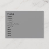 Winterlandschap Visitekaartje (Voorkant)