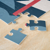 Winterlandschap & Zonsopgang Legpuzzel (Zijkant)