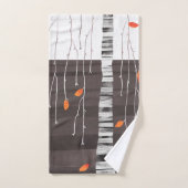 Winterlandschapsstructuur Bad Handdoek (Handdoek)