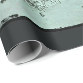 Winterlandschapswerkpapier Cadeaupapier (Rol Hoek)