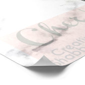 Winterlicht Poster (Hoek)