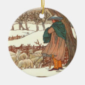 "Winterlied" Keramisch Ornament (Voorkant)