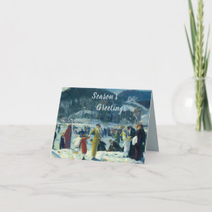 Winterliefde - George Wesley Bellows Kaart