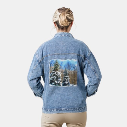 Winterlijnen Denim Jacket (Model)