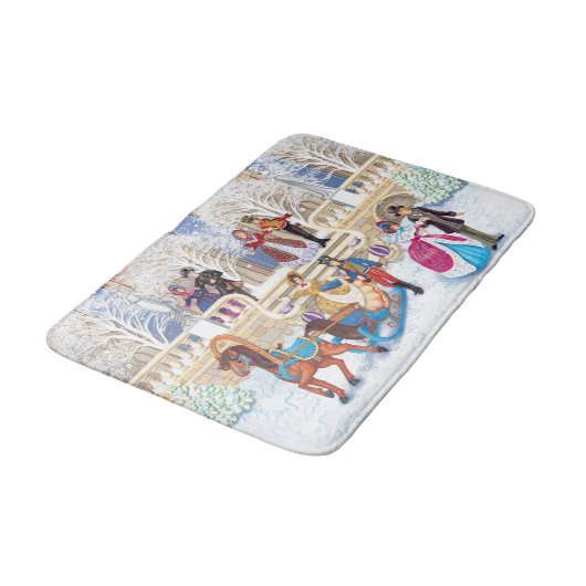 Winterloop Badmat (Gekanteld)