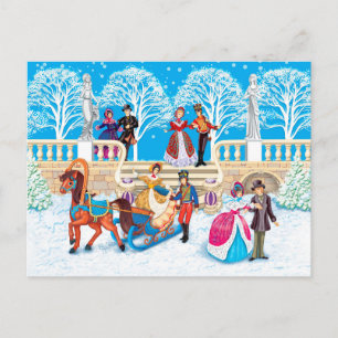 Winterloop Briefkaart