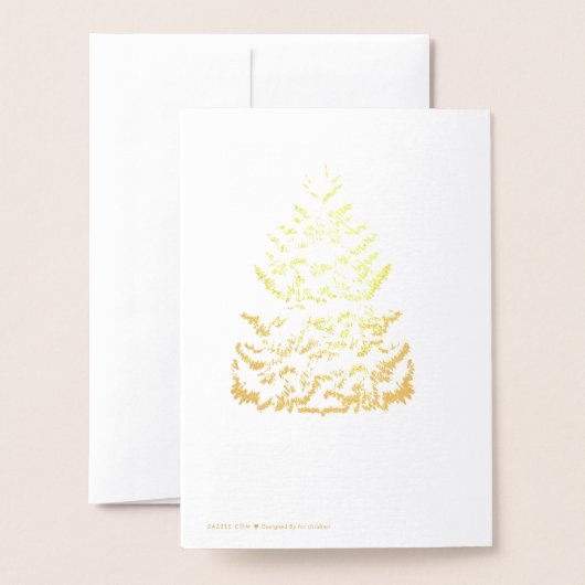 Winterloop Folie Kaarten (Met envelop)