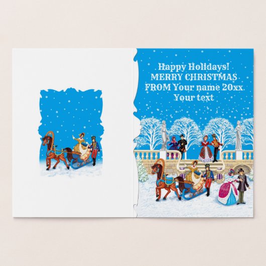 Winterloop Folie Kaarten (Binnen)