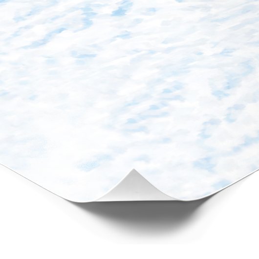 Winterloop Foto Afdruk (Hoek)