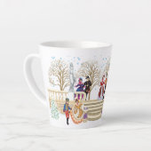 Winterloop Latte Mok (Linkerhoek)