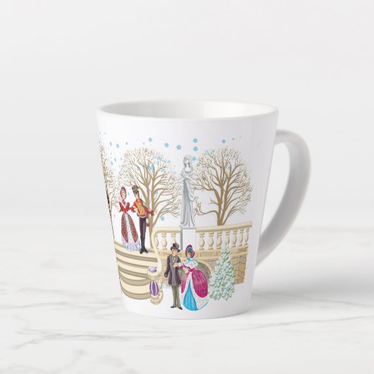 Winterloop Latte Mok (Rechterhoek)