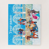 Winterloop Legpuzzel (Verticaal)