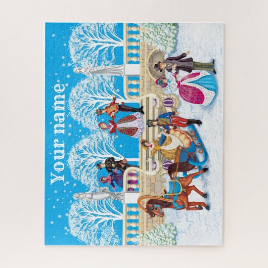Winterloop Legpuzzel (Verticaal)