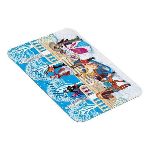 Winterloop Magneet (Rechterzijde)