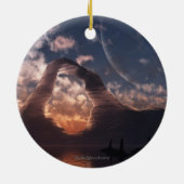 Wintermaan/Circumpolair Ornament (Achterkant)