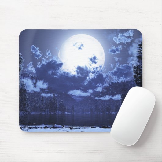 Wintermoon Mousepad Muismat (Met muis)