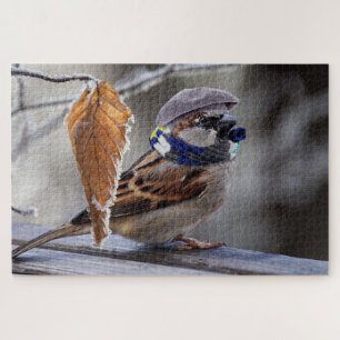 wintermuurpuzzel legpuzzel